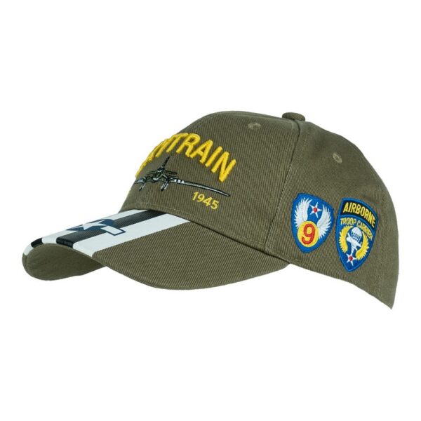 Gorra Béisbol C-47 Skytrain Verde 100% Algodón