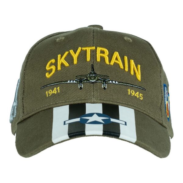 Gorra Béisbol C-47 Skytrain Verde 100% Algodón - Imagen 2