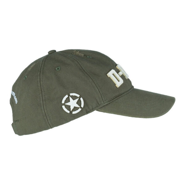 Gorra Béisbol D-Day 44 Verde 100% Algodón - Imagen 5