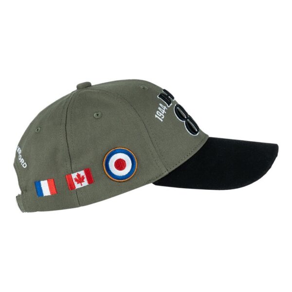 Gorra Béisbol D-Day 80 Aniversario Verde 100% Algodón - Imagen 5