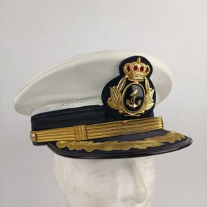 Gorra de Oficial Superior de la Armada de España