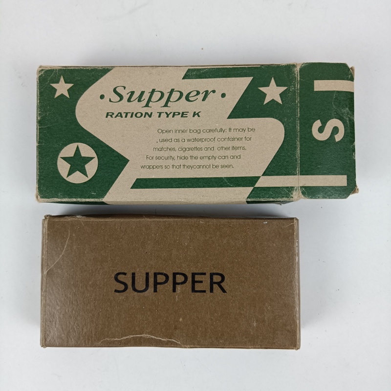 Conjunto de Raciones Tipo K Militar WW2 EEUU - Imagen 3