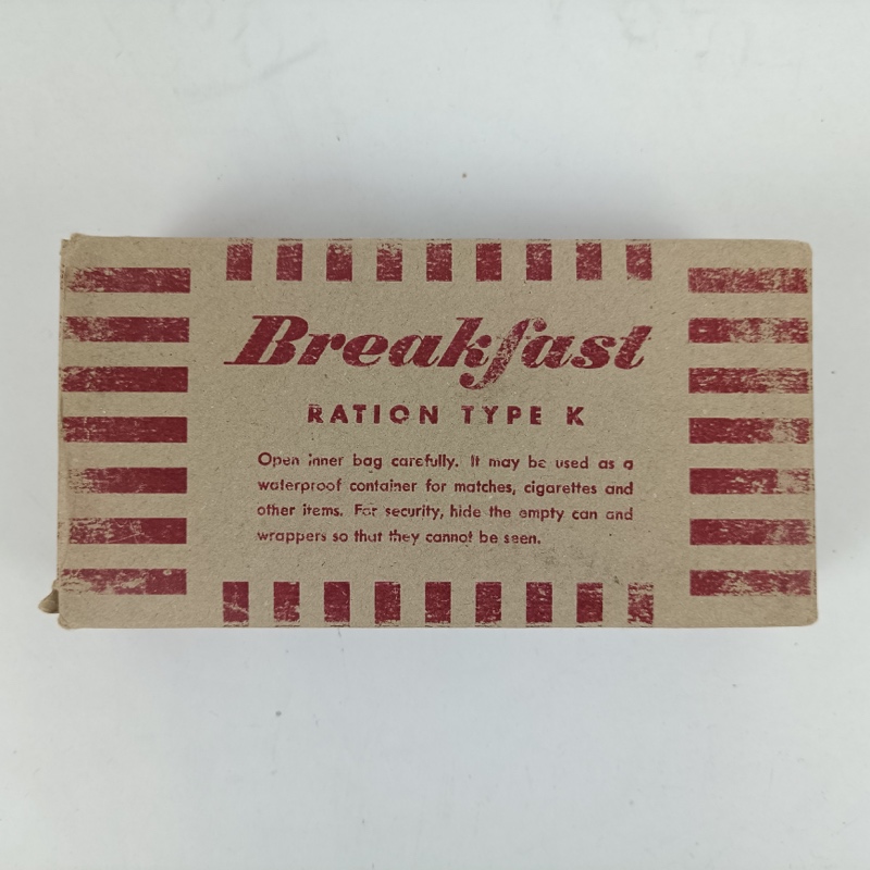 Conjunto de Raciones Tipo K Militar WW2 EEUU - Imagen 14
