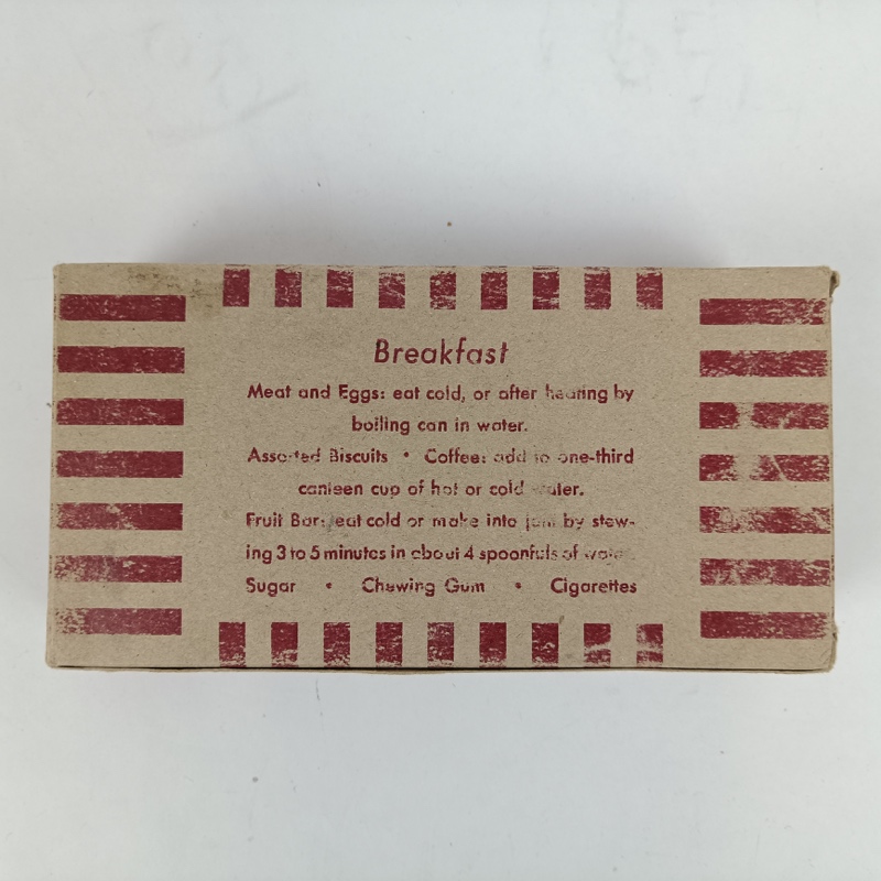 Conjunto de Raciones Tipo K Militar WW2 EEUU - Imagen 15