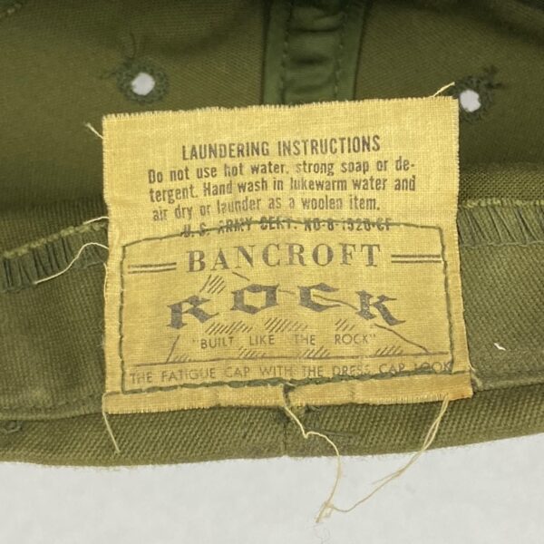 Gorra de Faena BANCROFT Rock Vietnam US Army USA - Imagen 8