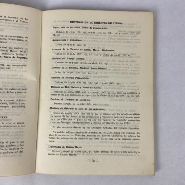Libro Almanaque del Militar 1969 - Imagen 2