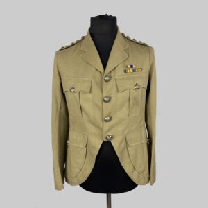 Chaqueta de Capitán Calcutta Scottish WW1 UK