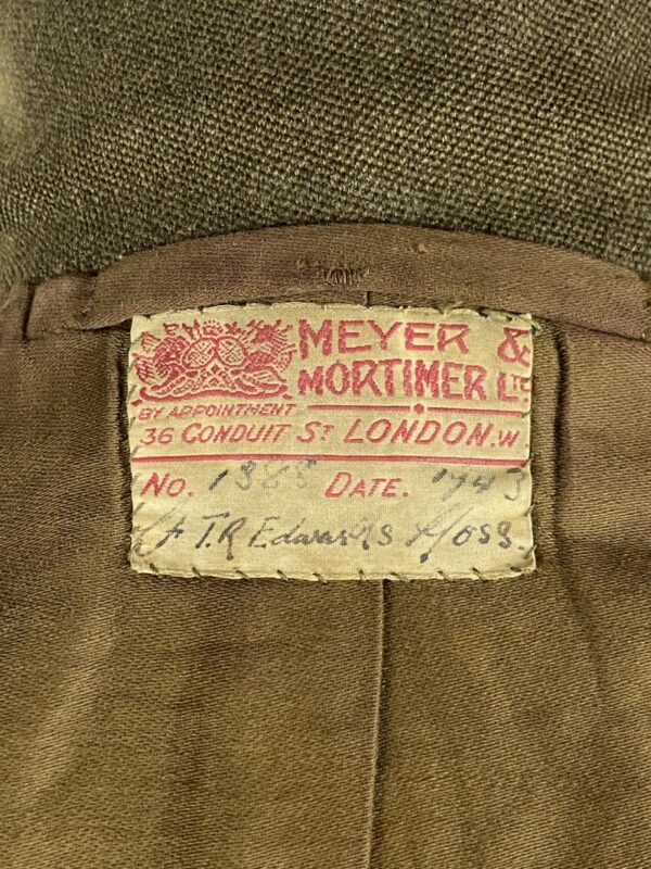 Chaqueta de Capitán 1943 Scots Guards WW2 UK - Imagen 9