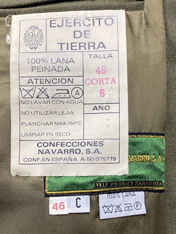 Uniforme de Teniente R79 Cuerpo de Especialistas España - Imagen 16