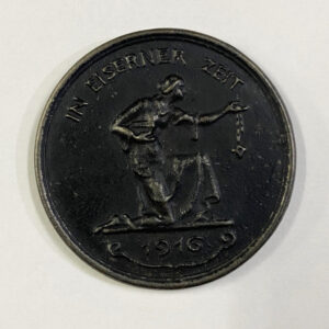 Moneda donativo IN EISERNER ZEIT 1916 WW1 Alemania
