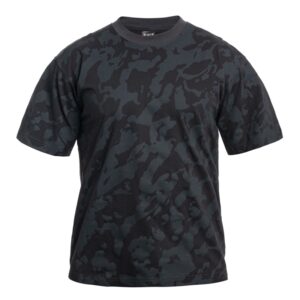Camiseta Militar de camuflaje Nocturno