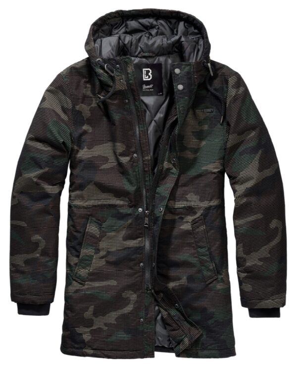 Parka Brandit Camuflaje Woodland