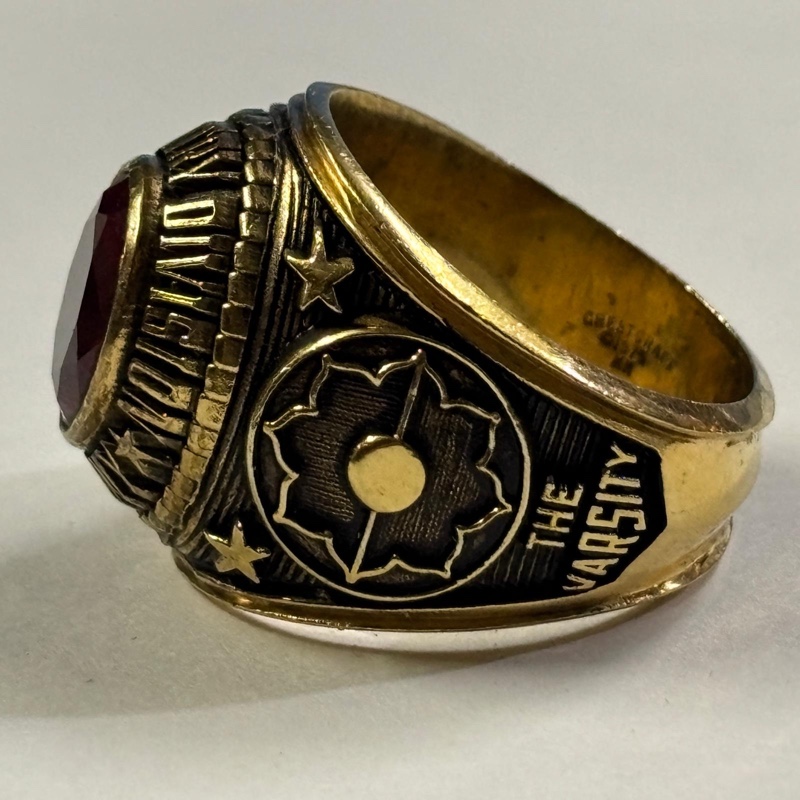 Anillo 9th División de Infantería 1975 US Army - Imagen 2