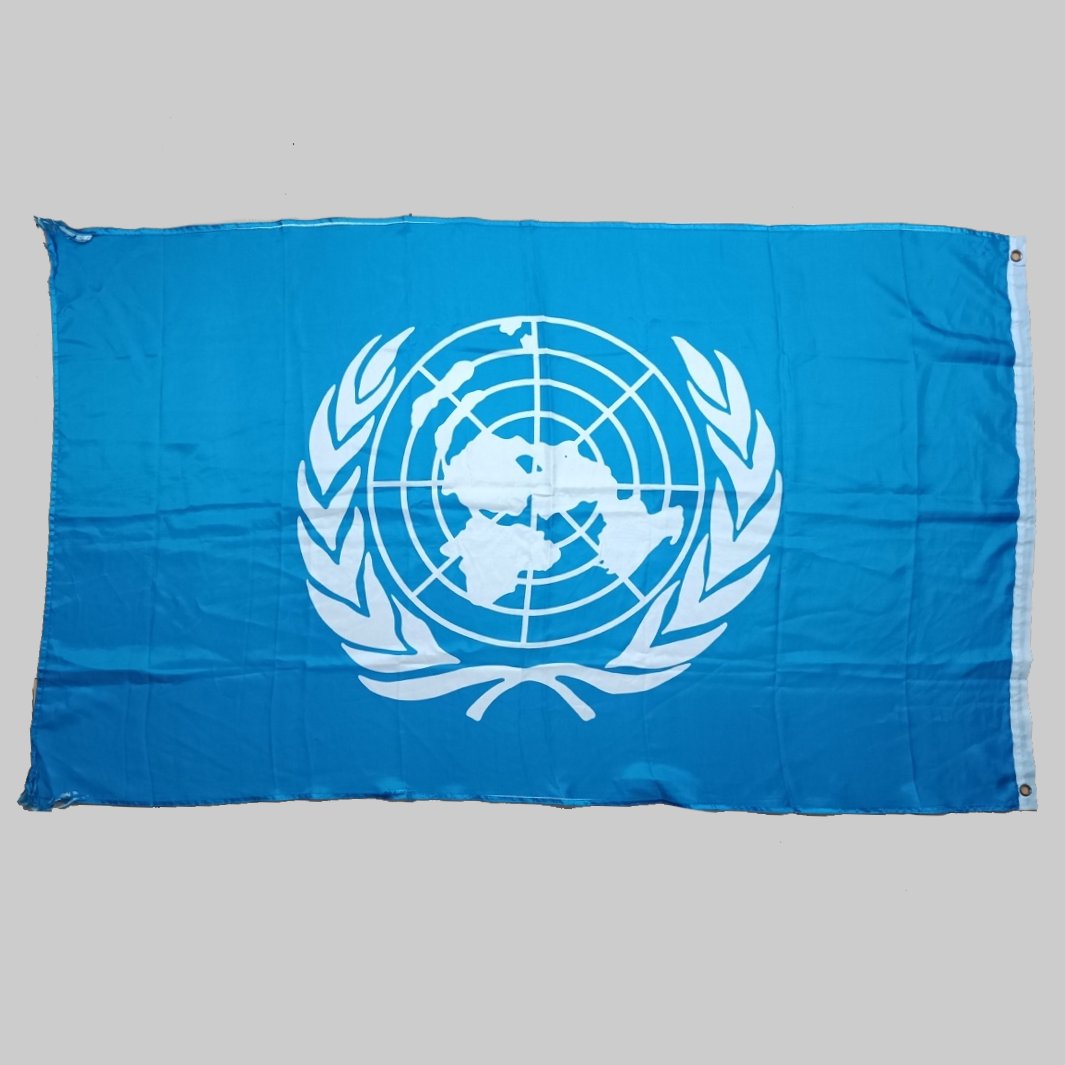 Bandera de la Organización de las Naciones Unidas ONU - Imagen 2