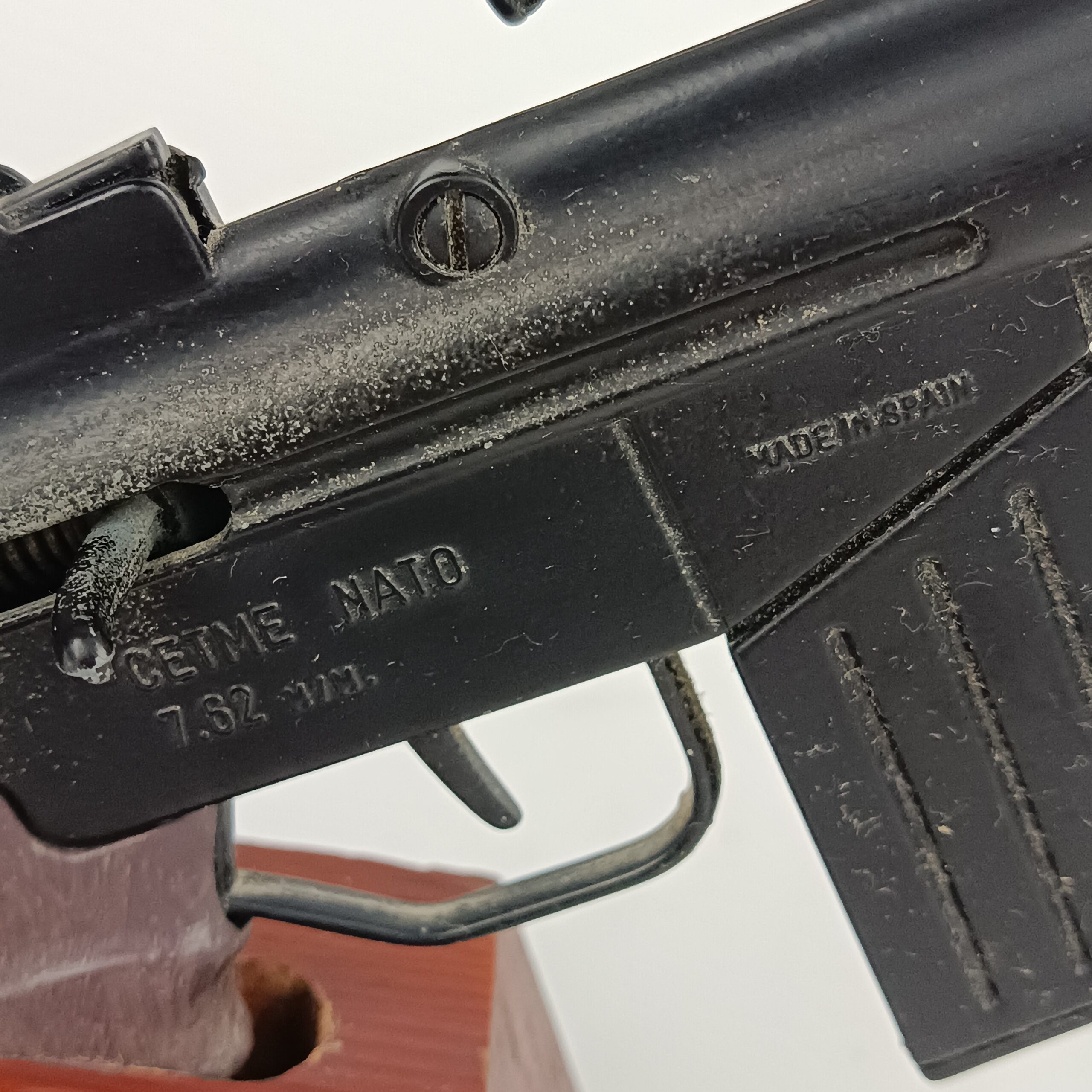 Miniatura fusil CETME B Ejército España