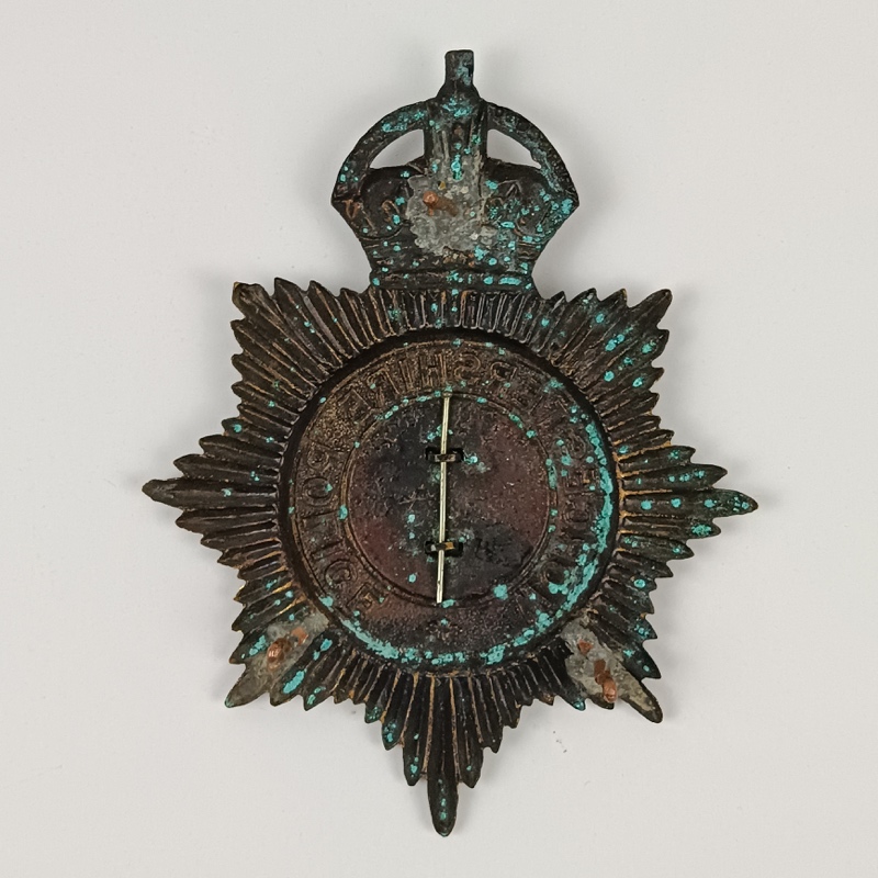 Placa casco de Policía Worcestershire Police UK - Imagen 2