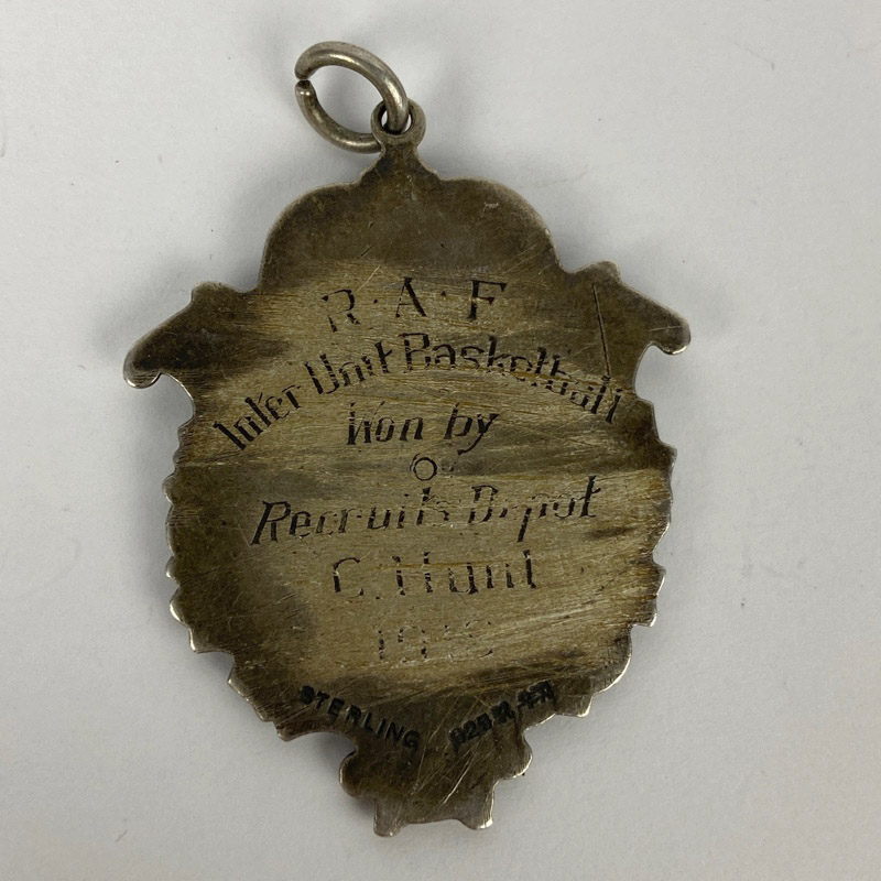 Medalla competición de Basquet RAF WW1 - Imagen 2