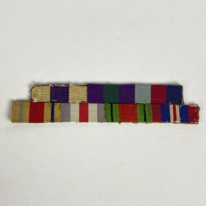 Pasador de diario con 7 cintas WW2 UK