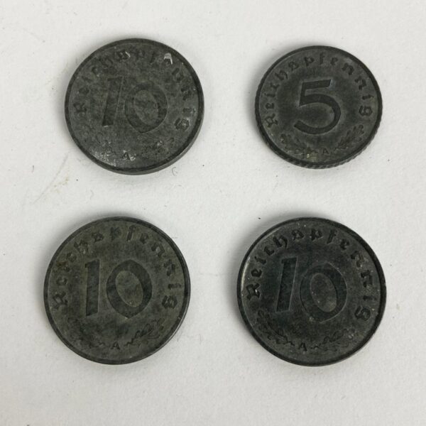 Monedas del Tercer Reich WW2 Alemania - Imagen 2
