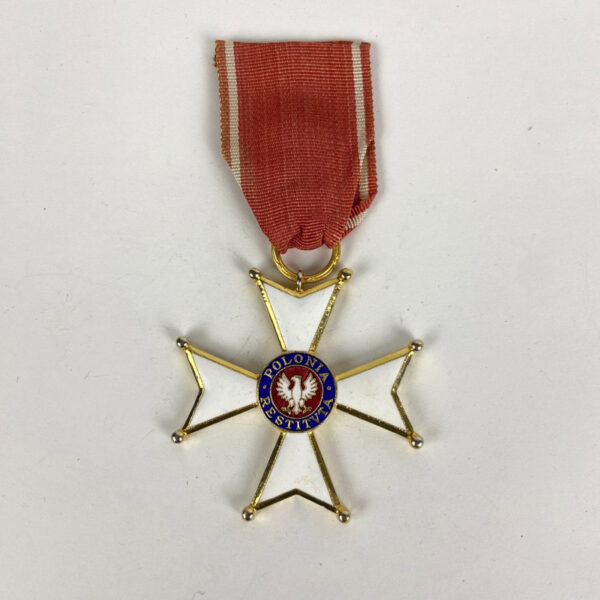 Orden de Polonia Restituta 1944 Cruz de Oficial