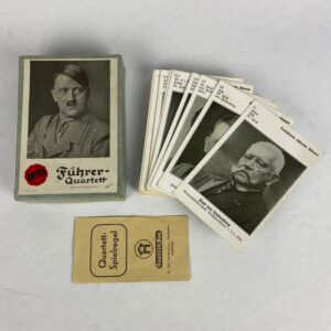 Juego de cartas Führer Quartett Tercer Reich Alemania