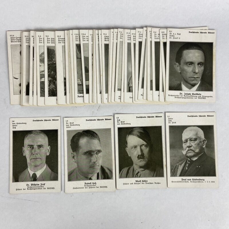 Juego de cartas Führer Quartett Tercer Reich Alemania - Imagen 2