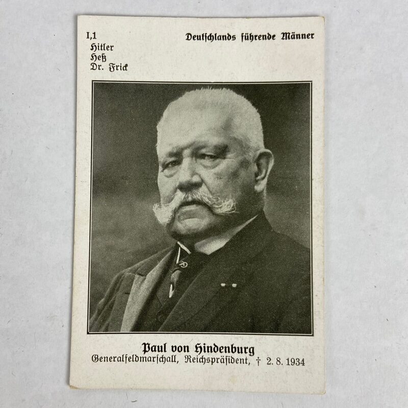 Juego de cartas Führer Quartett Tercer Reich Alemania - Imagen 3