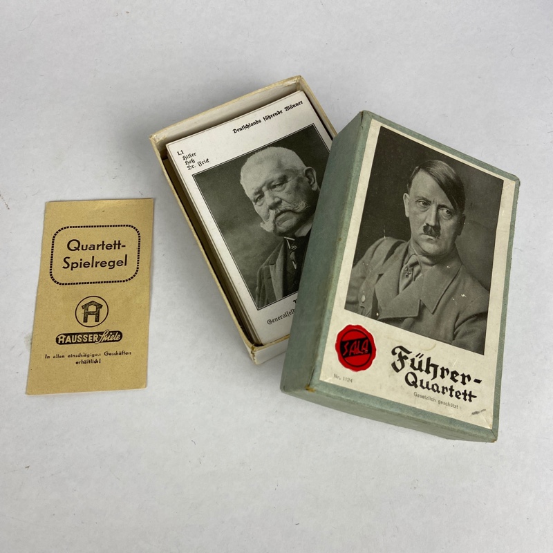 Juego de cartas Führer Quartett Tercer Reich Alemania - Imagen 7
