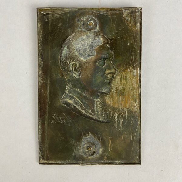 Estuche premio con placa de Adolf Hitler WW2 Alemania - Imagen 3