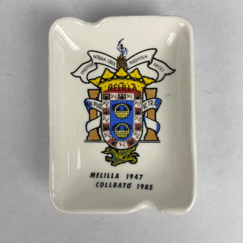 Platos y Ceniceros Conmemorativos de Melilla - Imagen 6