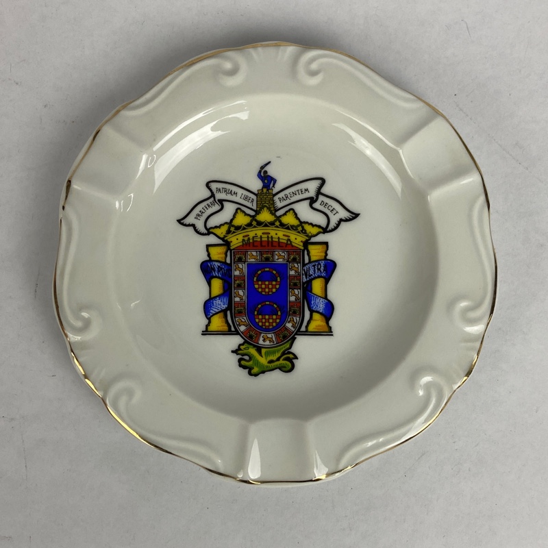 Platos y Ceniceros Conmemorativos de Melilla - Imagen 4
