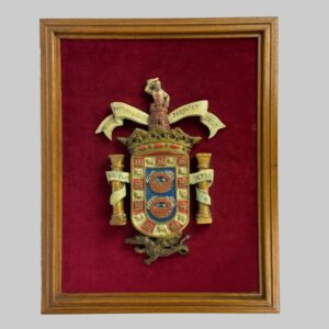 Cuadro con el Escudo de Melilla España