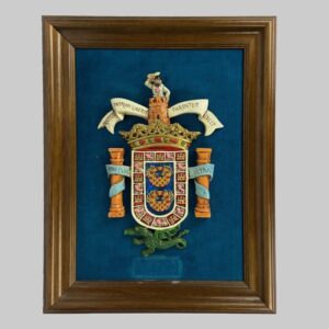 Cuadro con el Escudo de Melilla España