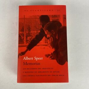 Libro Albert Speer Memorias