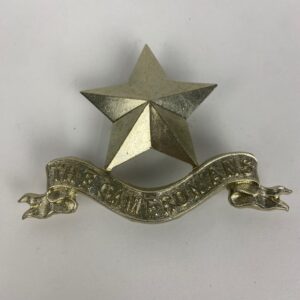 Insignia de Gorra de los Cameronianos Fusileros Escoceses