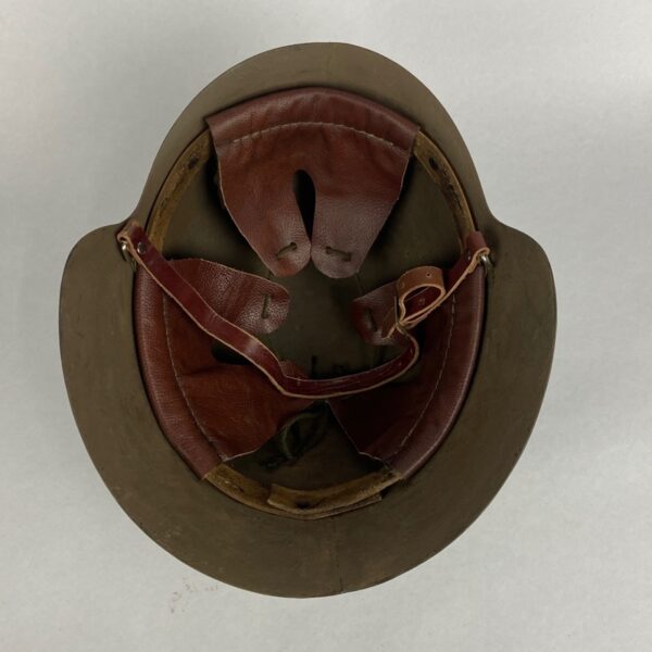 Casco Trubia 1926 Guerra Civil España Restaurado - Imagen 2