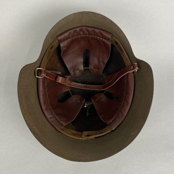 Casco Trubia 1926 Guerra Civil España Restaurado - Imagen 2