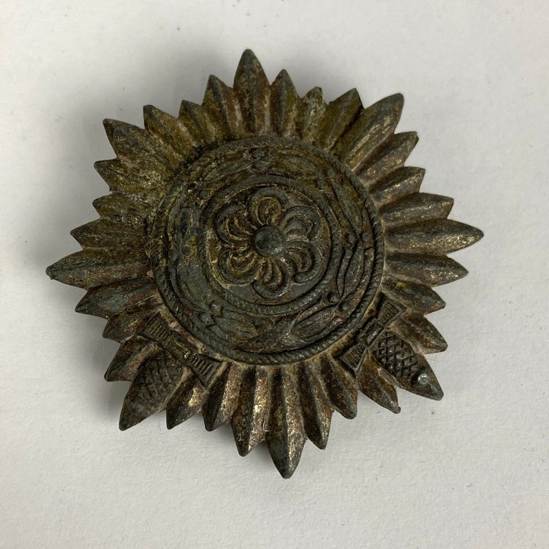 Medalla del Ostvolk 1ª Clase Plata con espadas Alemania WW2