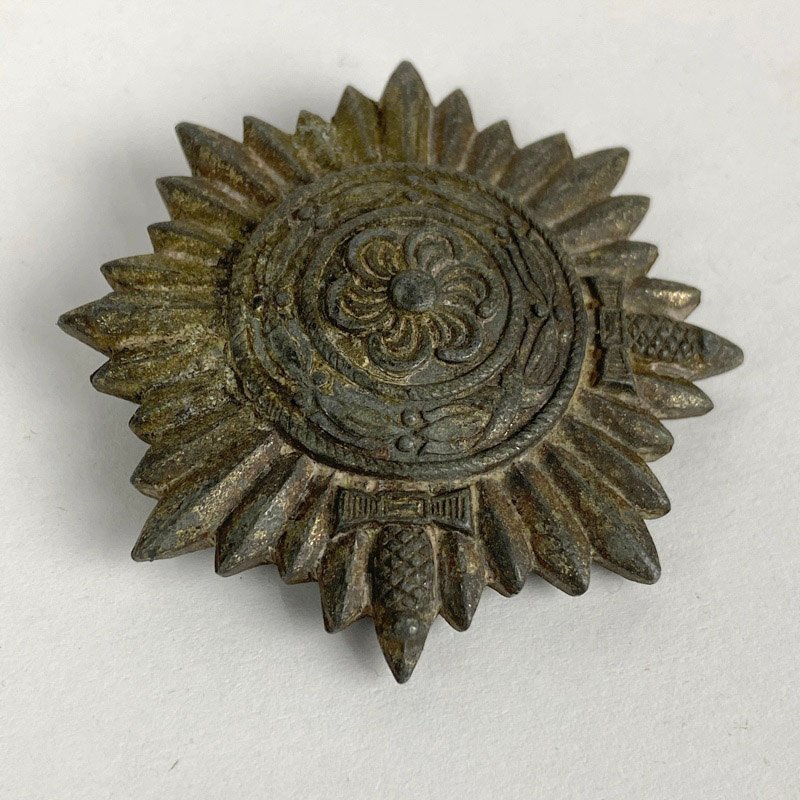 Medalla del Ostvolk 1ª Clase Plata con espadas Alemania WW2 - Imagen 3