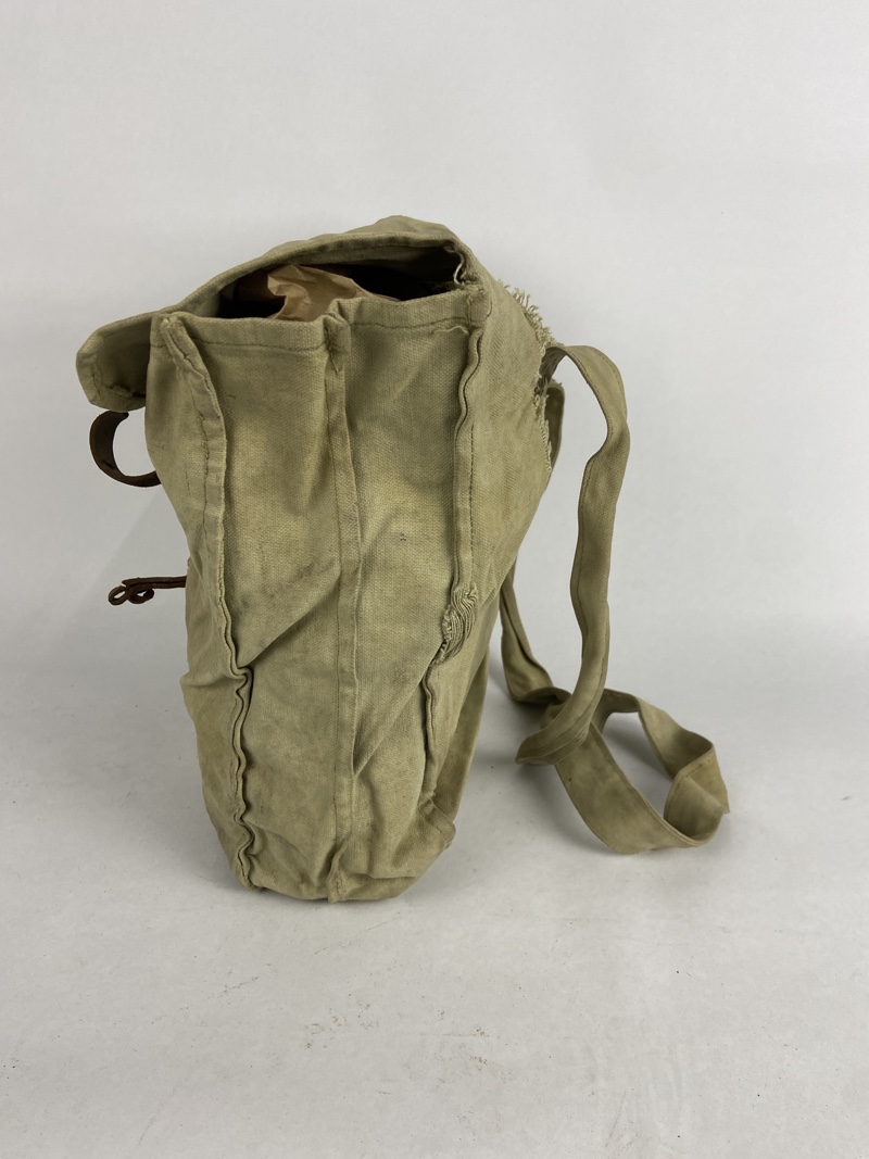 Macuto militar de lona España años 50 - Imagen 4