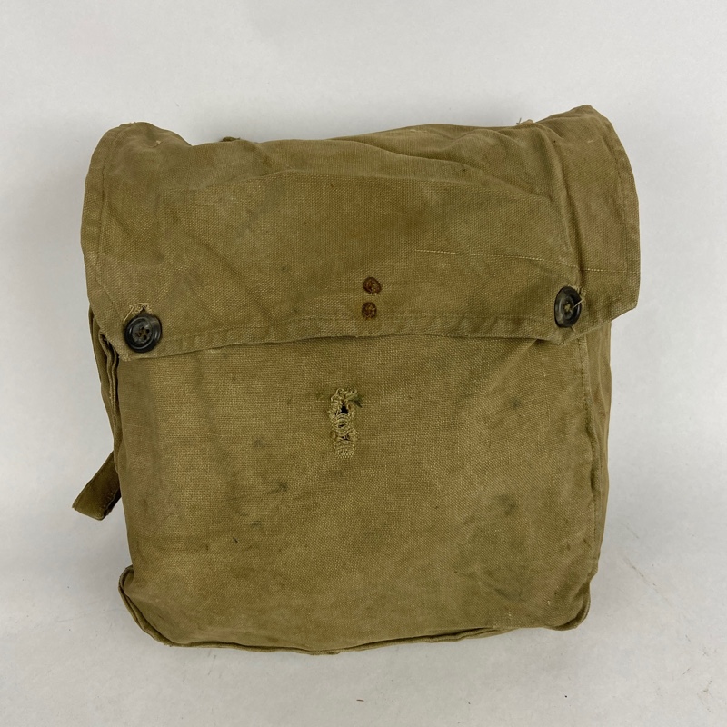 Macuto militar de lona España años 50 - Imagen 3