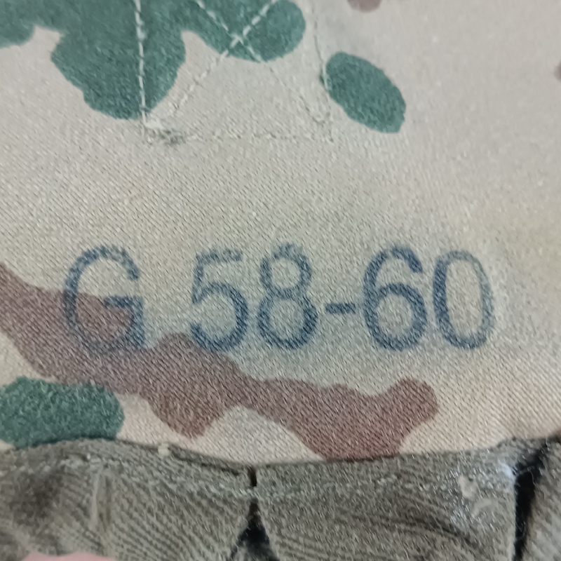 Funda de casco reversible Flecktarn Tropentarn Alemania - Imagen 4