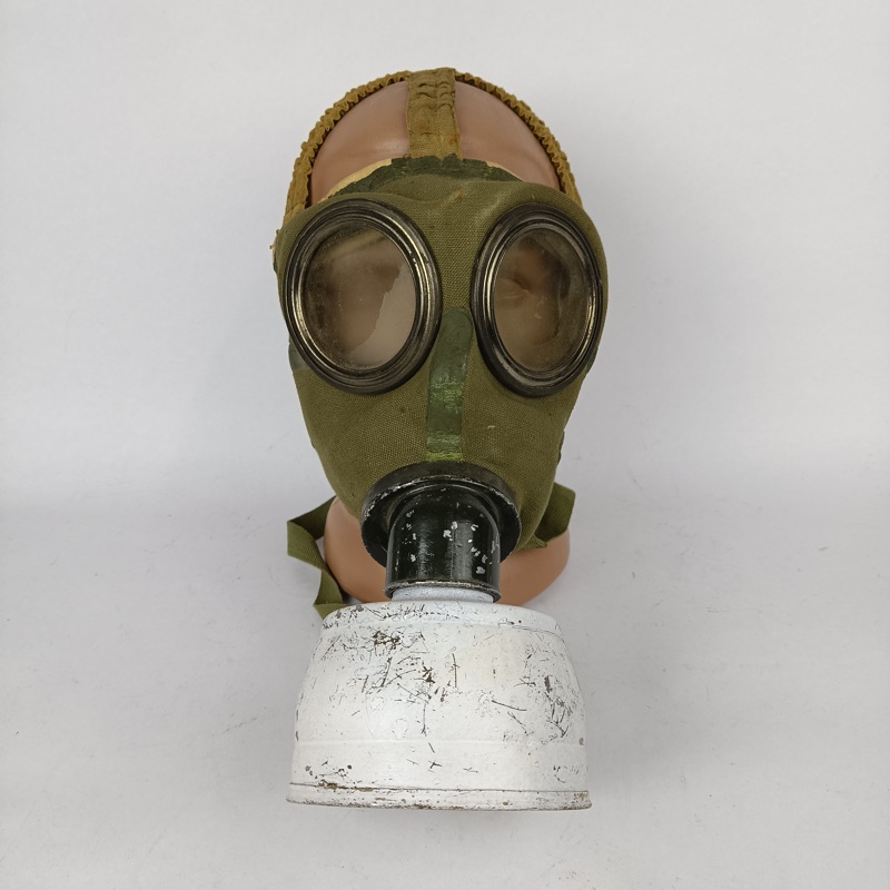 Máscara Antigás de Camuflaje Invierno WW2 - Imagen 6