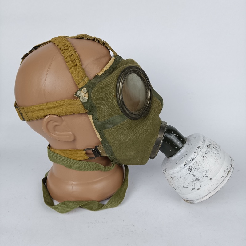 Máscara Antigás de Camuflaje Invierno WW2 - Imagen 7