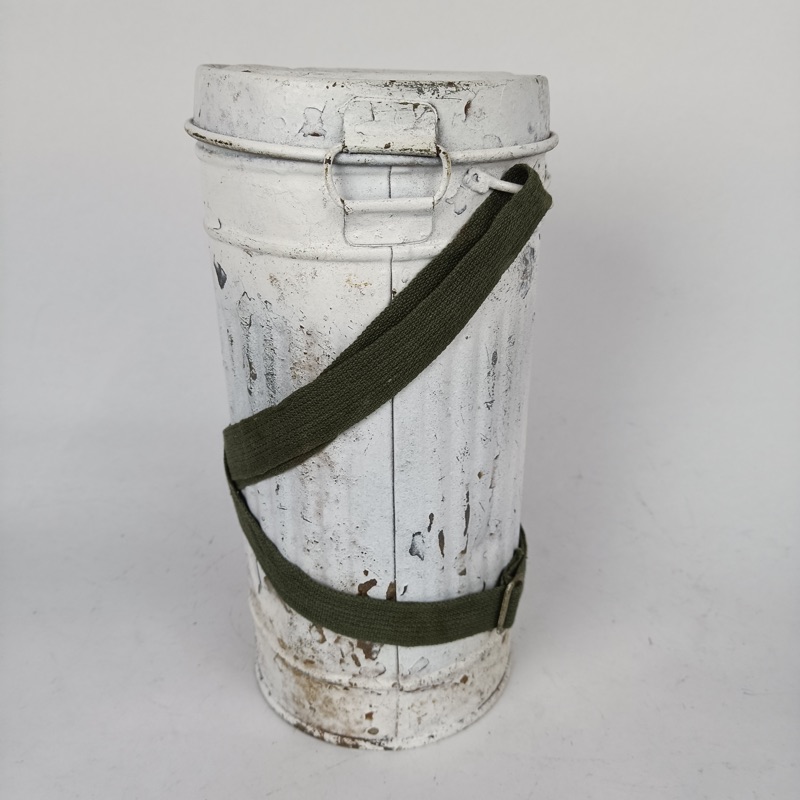 Máscara Antigás de Camuflaje Invierno WW2 - Imagen 4