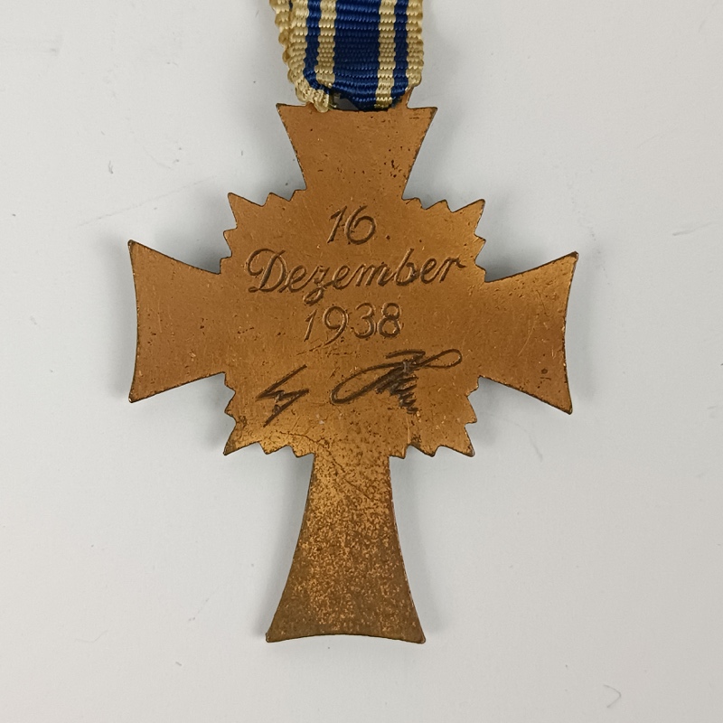 Cruz de Honor de Madre en Bronce WW2 Alemania - Imagen 4