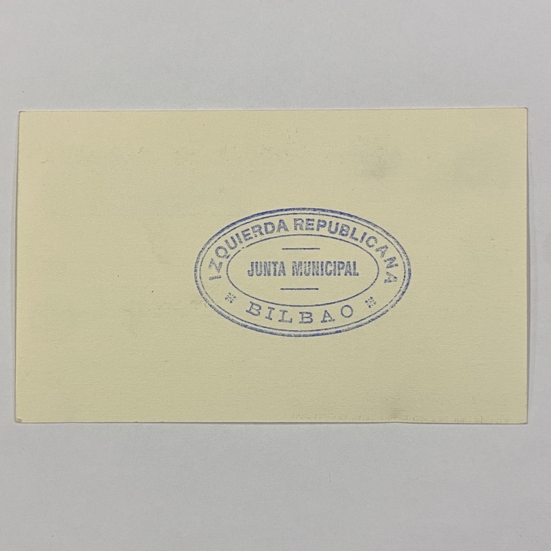 Tarjeta Postal Izquierda Republicana Guerra Civil España - Imagen 2