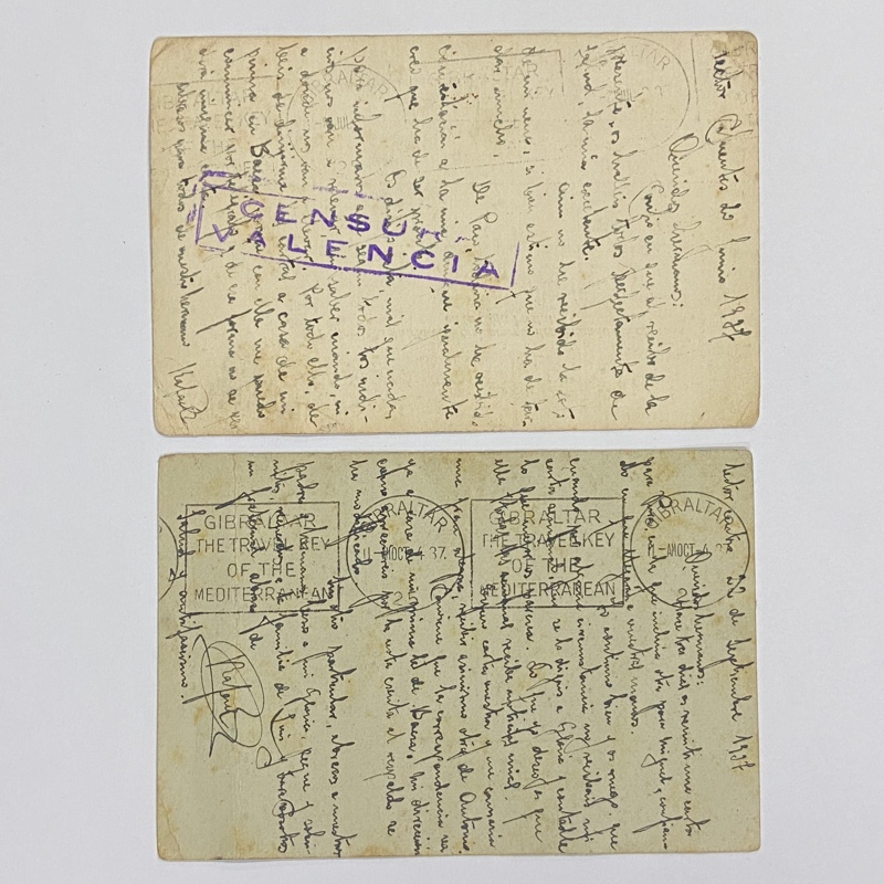 Tarjeta Postal Republica Guerra Civil España - Imagen 2