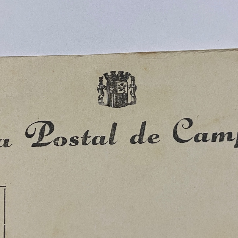 Tarjeta Postal de Campaña Guerra Civil España - Imagen 3
