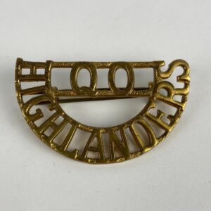 Insignia Queen's Own Highlanders UK